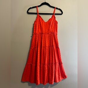 Sim & Sam Summer dress red/orange